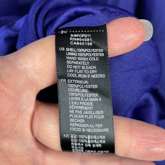 NWT Forever 21 Blue Jumpsuit/Romper w/Deep Front Pockets - Size Small - Picture 12 of 15